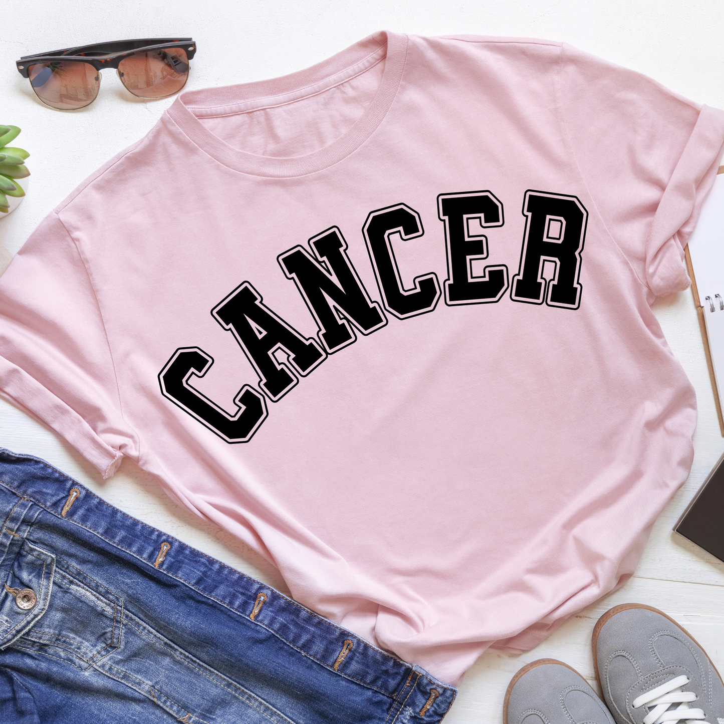 All Zodiac Collection - Black Jersey Letters