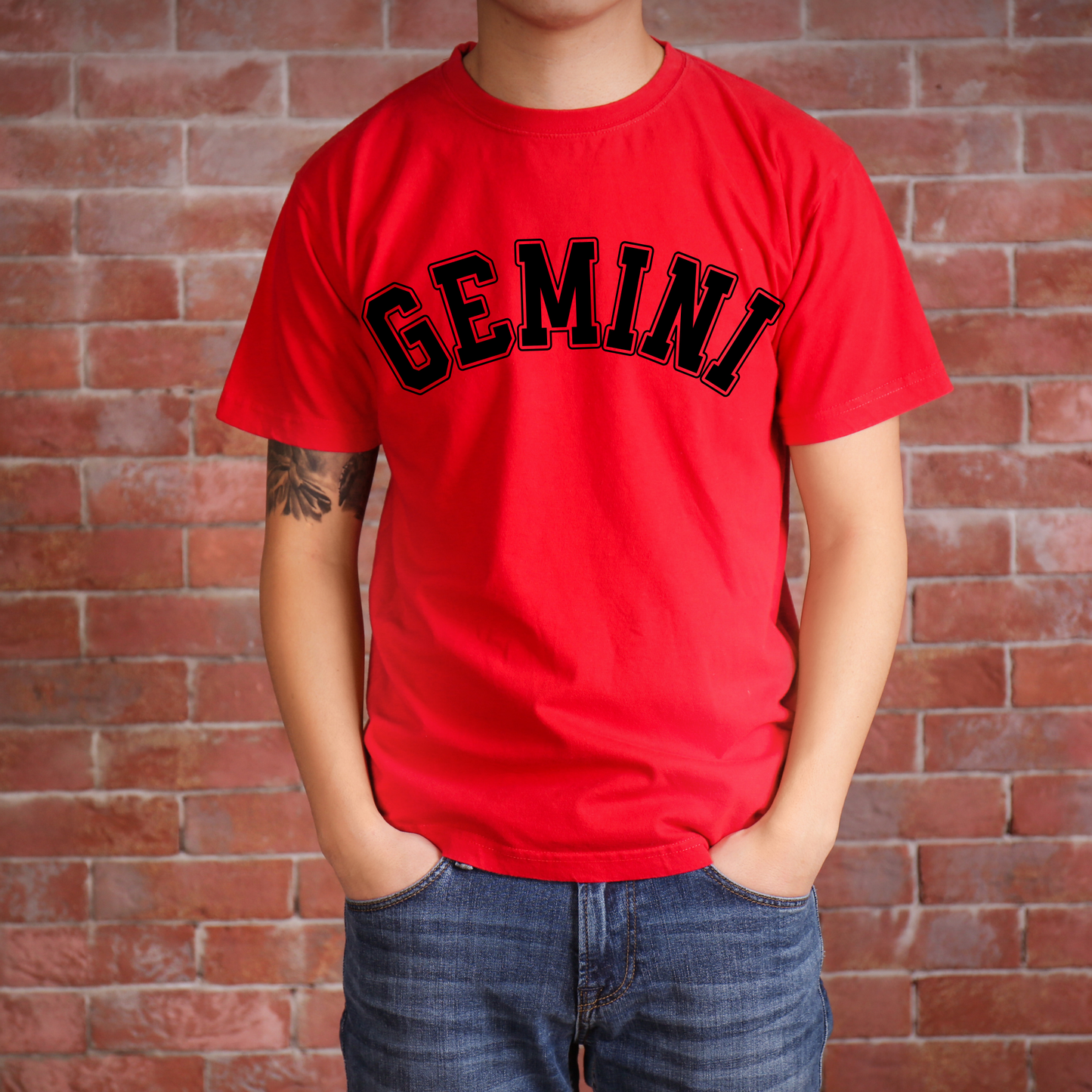 All Zodiac Collection - Black Jersey Letters