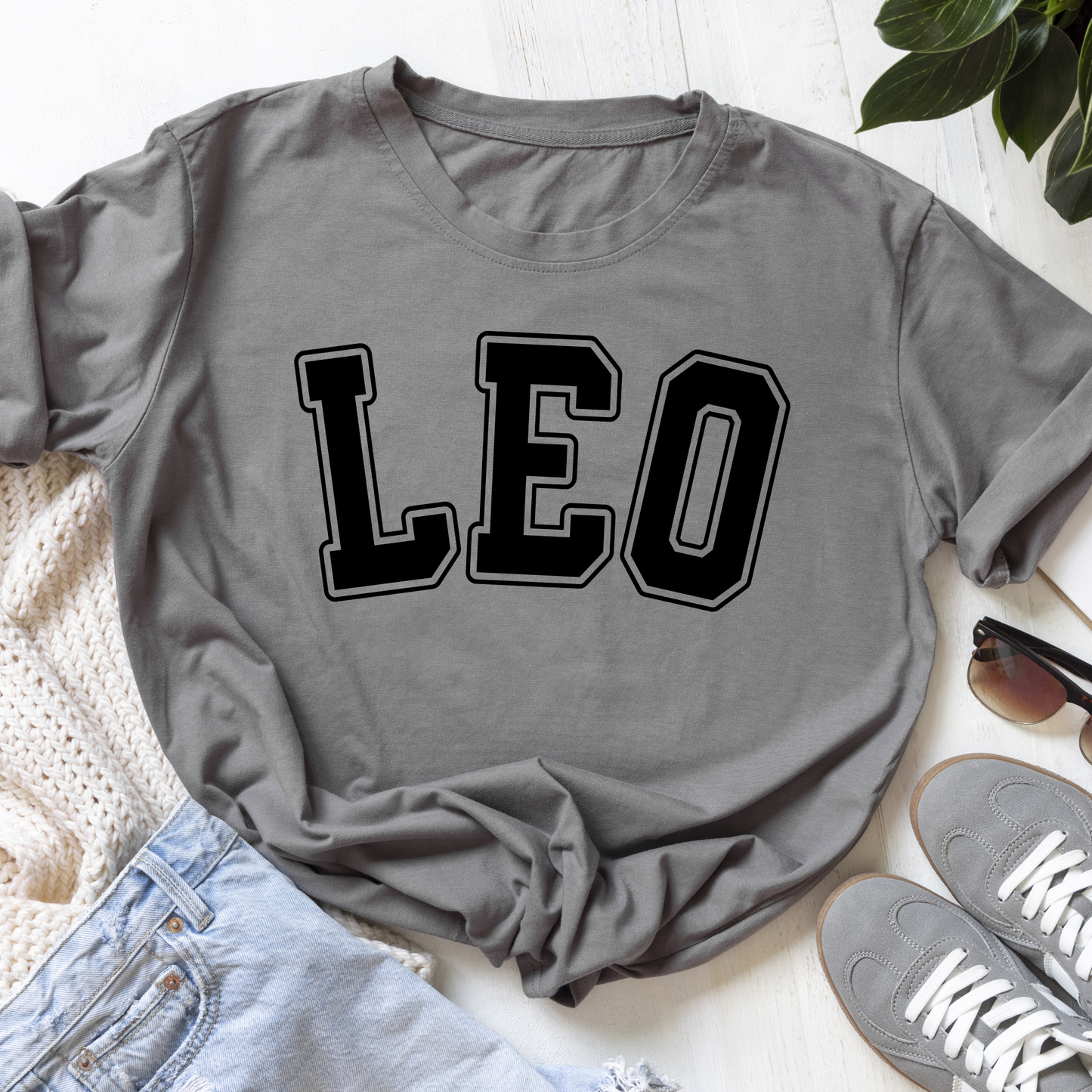 All Zodiac Collection - Black Jersey Letters