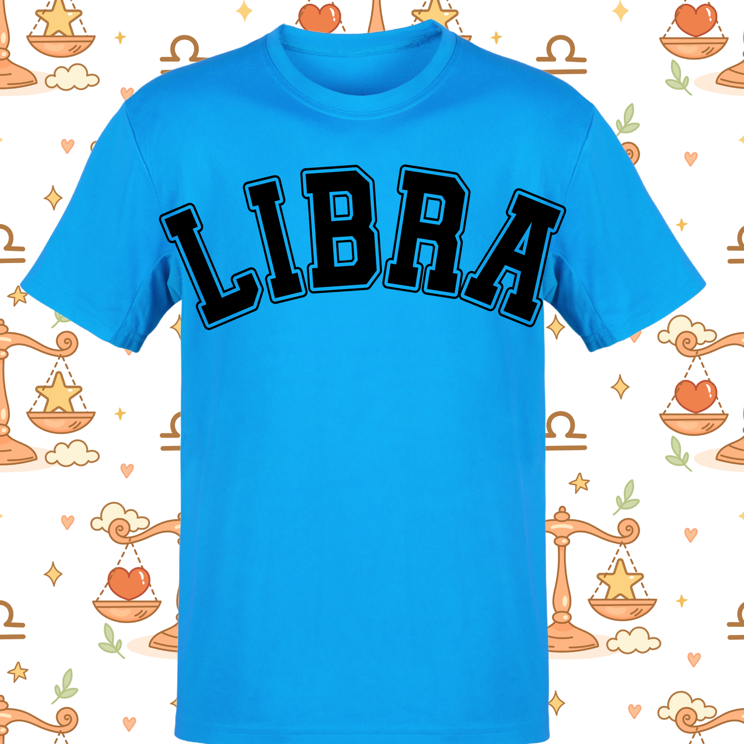 All Zodiac Collection - Black Jersey Letters