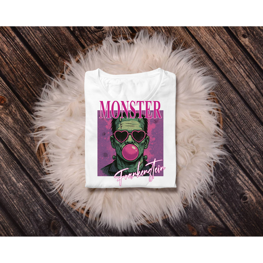Frankenstein - Bubblegum and Heart Glasses