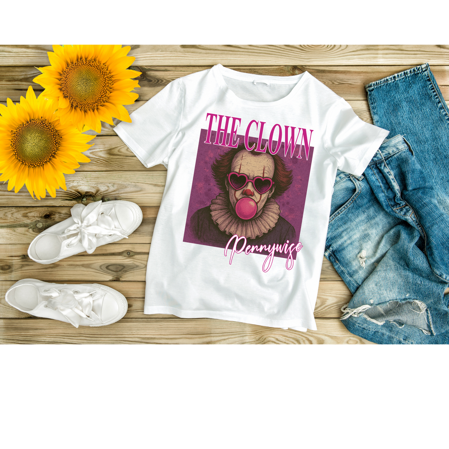 Pennywise - Bubblegum and Heart Glasses