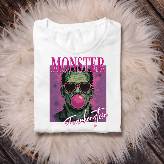 Frankenstein - Bubblegum and Heart Glasses