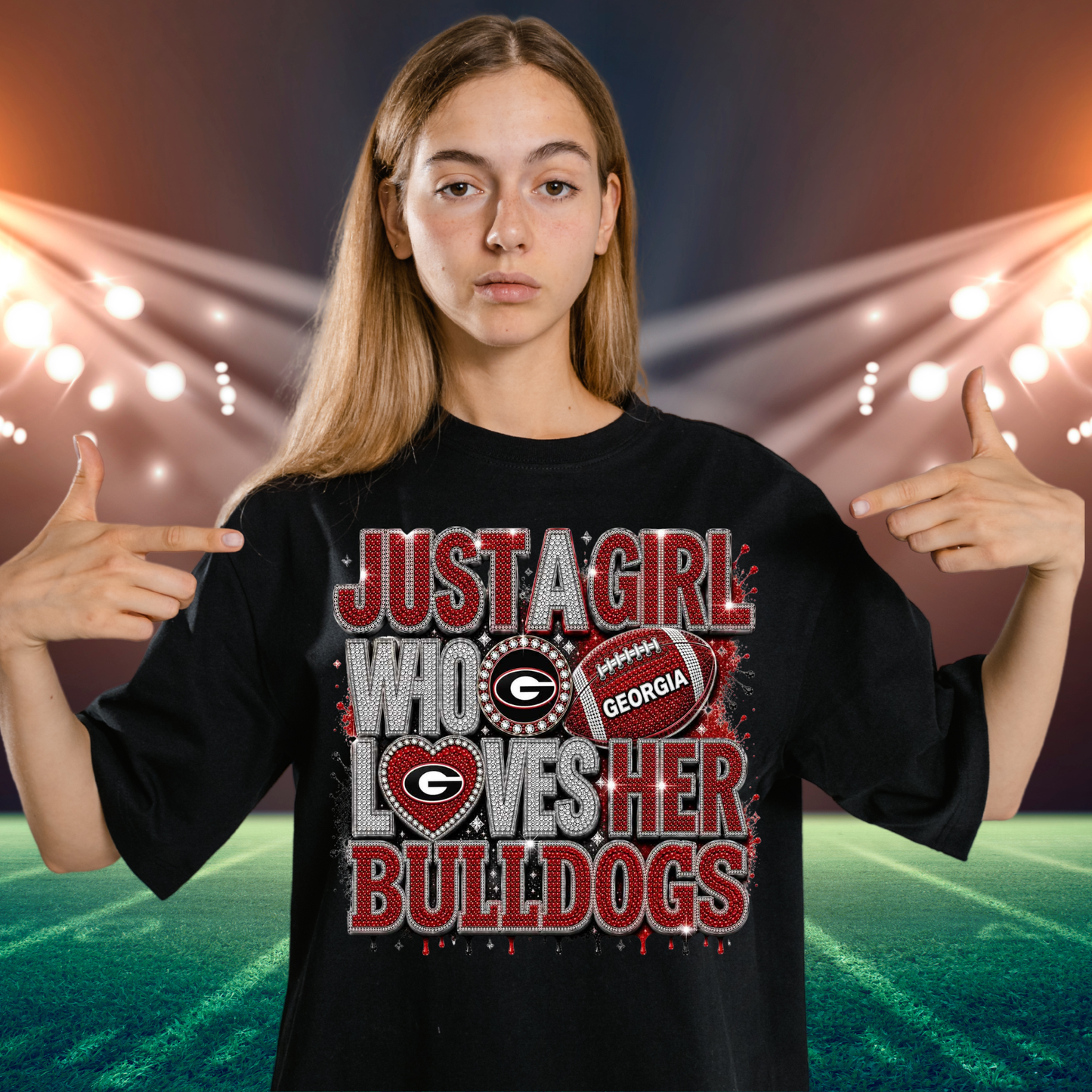 Georgia Bulldogs - Just A Girl