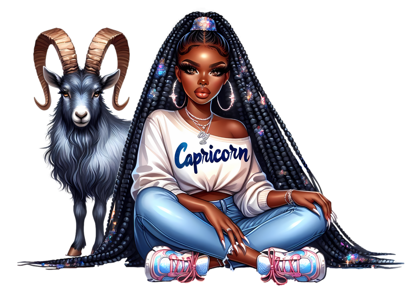 Black Girl Zodiac Tumbler
