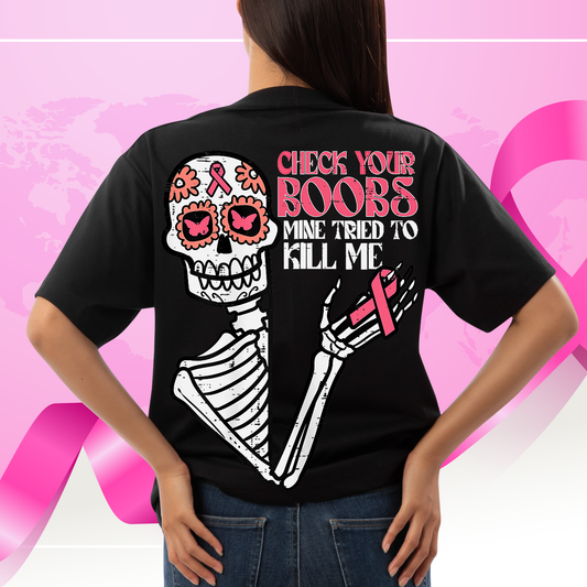 Check Your Boobs Mine Tried to Kill Me