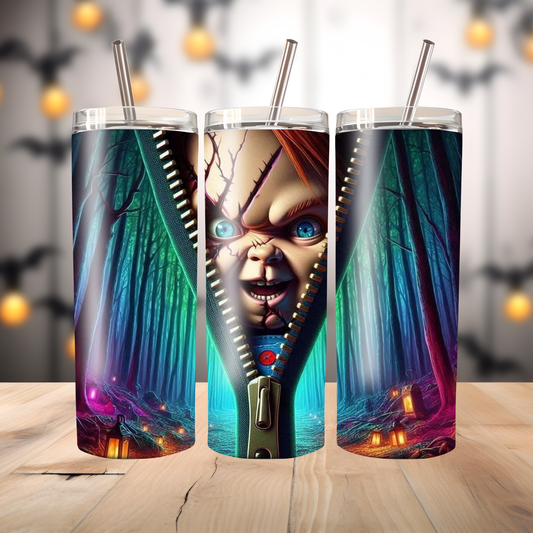 Chucky Zipper Tumbler