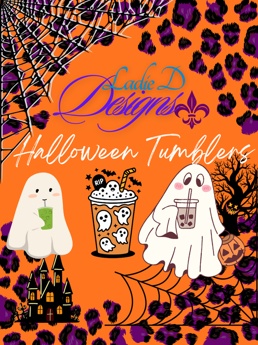 Custom Halloween Tumblers