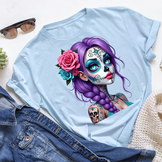Day of the Dead Sugar Skull Girl