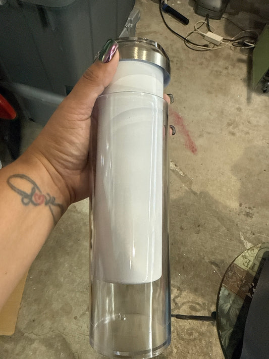 Destash Snow Globe - 20oz White