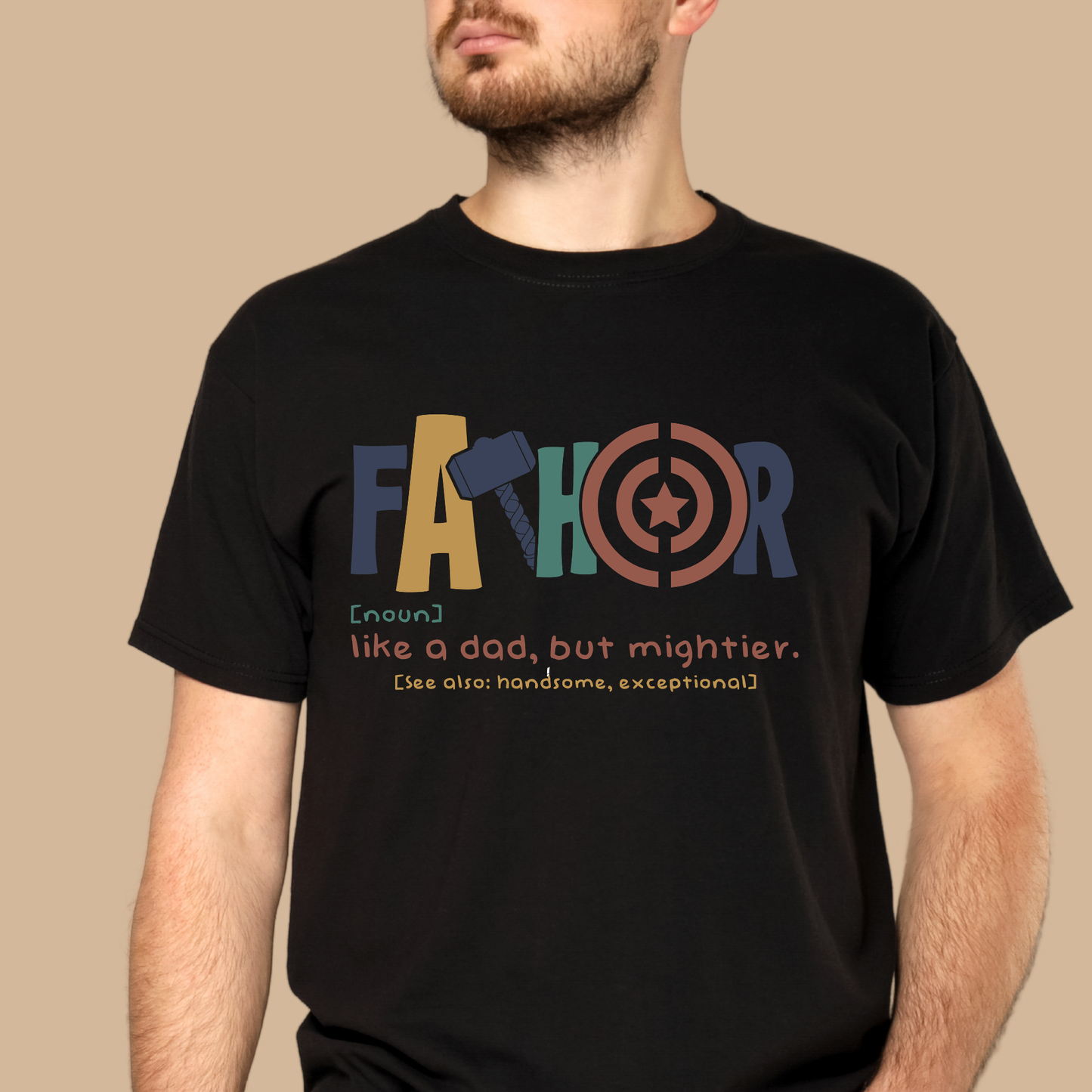 Marvels Father [noun] like dad, but mighter