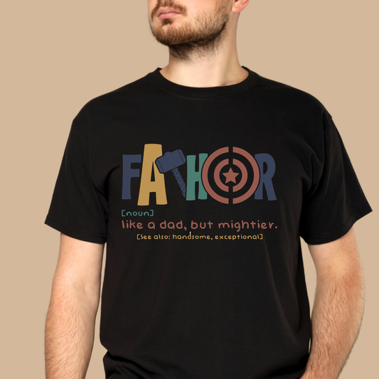 Marvels Father [noun] like dad, but mighter