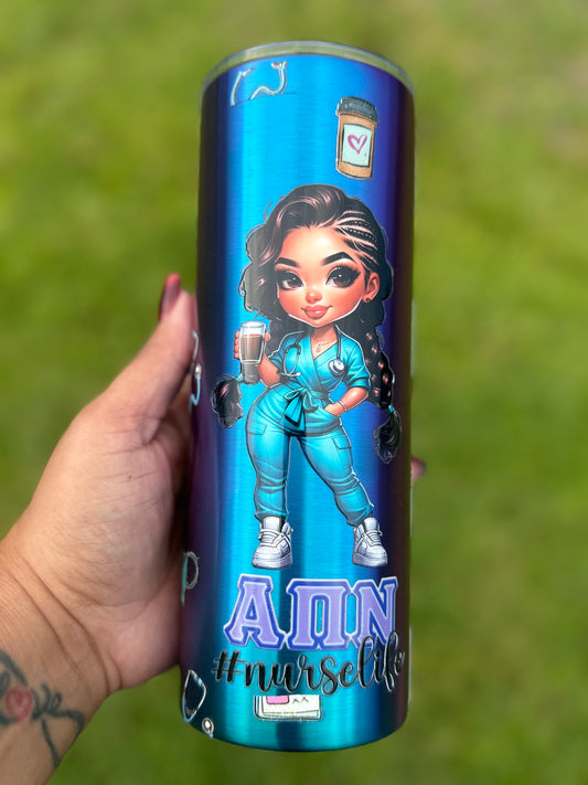 Epoxy Tumbler - APN Color Shift Tumbler