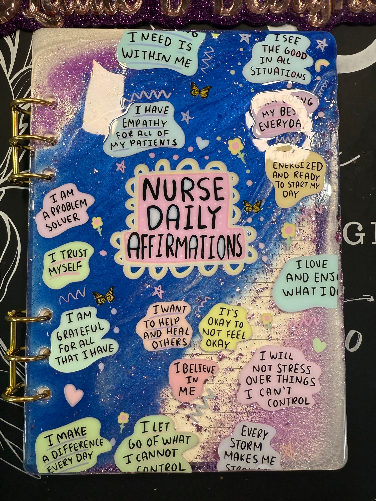 Conclave - APN Glitter Journal/ Notebook Set