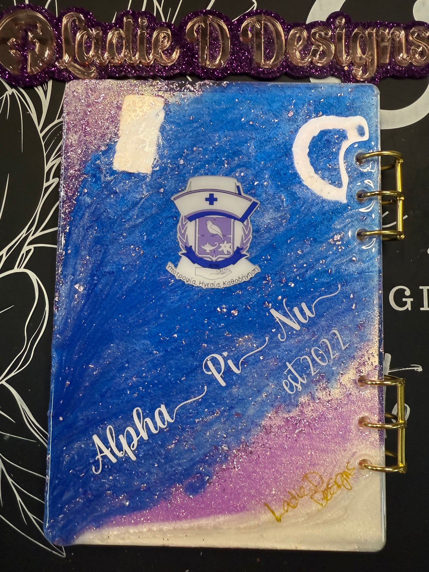 APN Glitter Journal/ Notebook Set