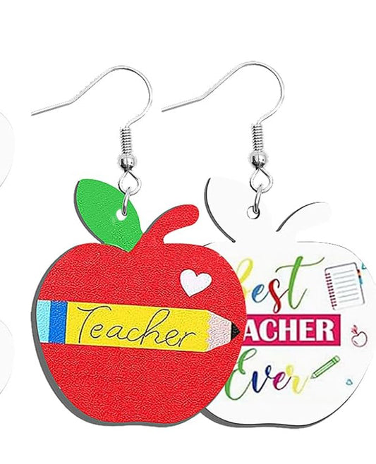 Teachers Earrings/Keychain