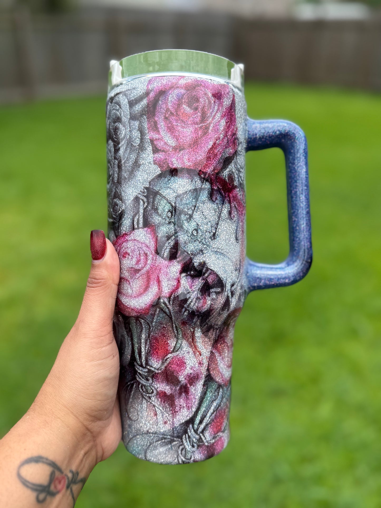 RTS - 40oz Tattoo Tumbler