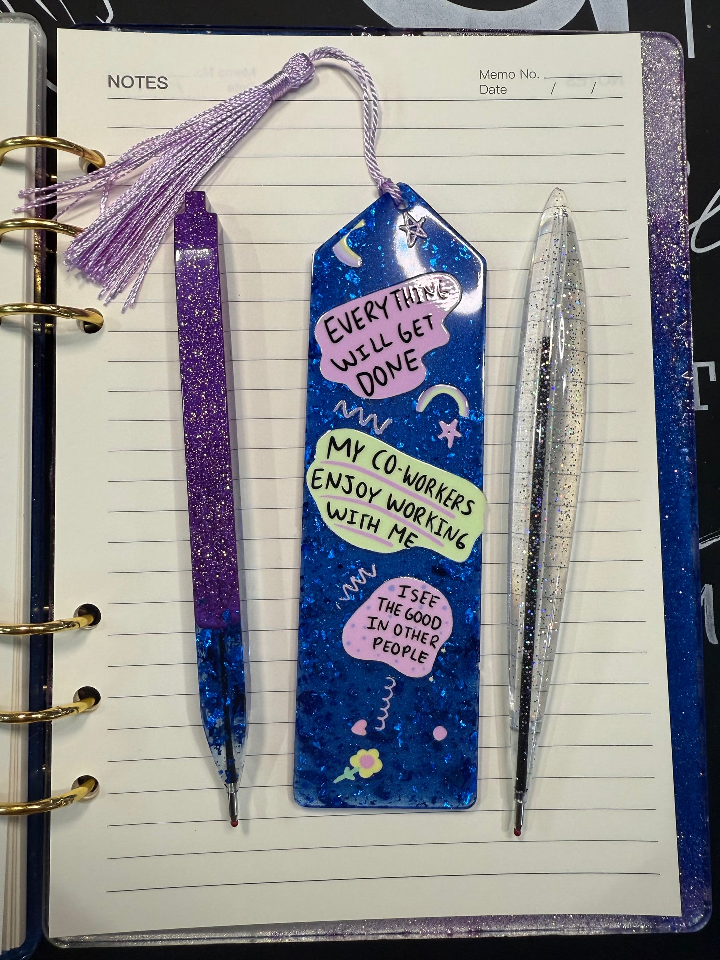 APN Glitter Journal/ Notebook Set