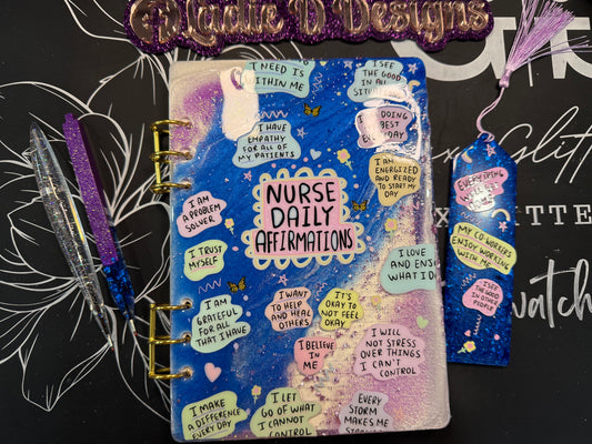 APN Glitter Journal/ Notebook Set