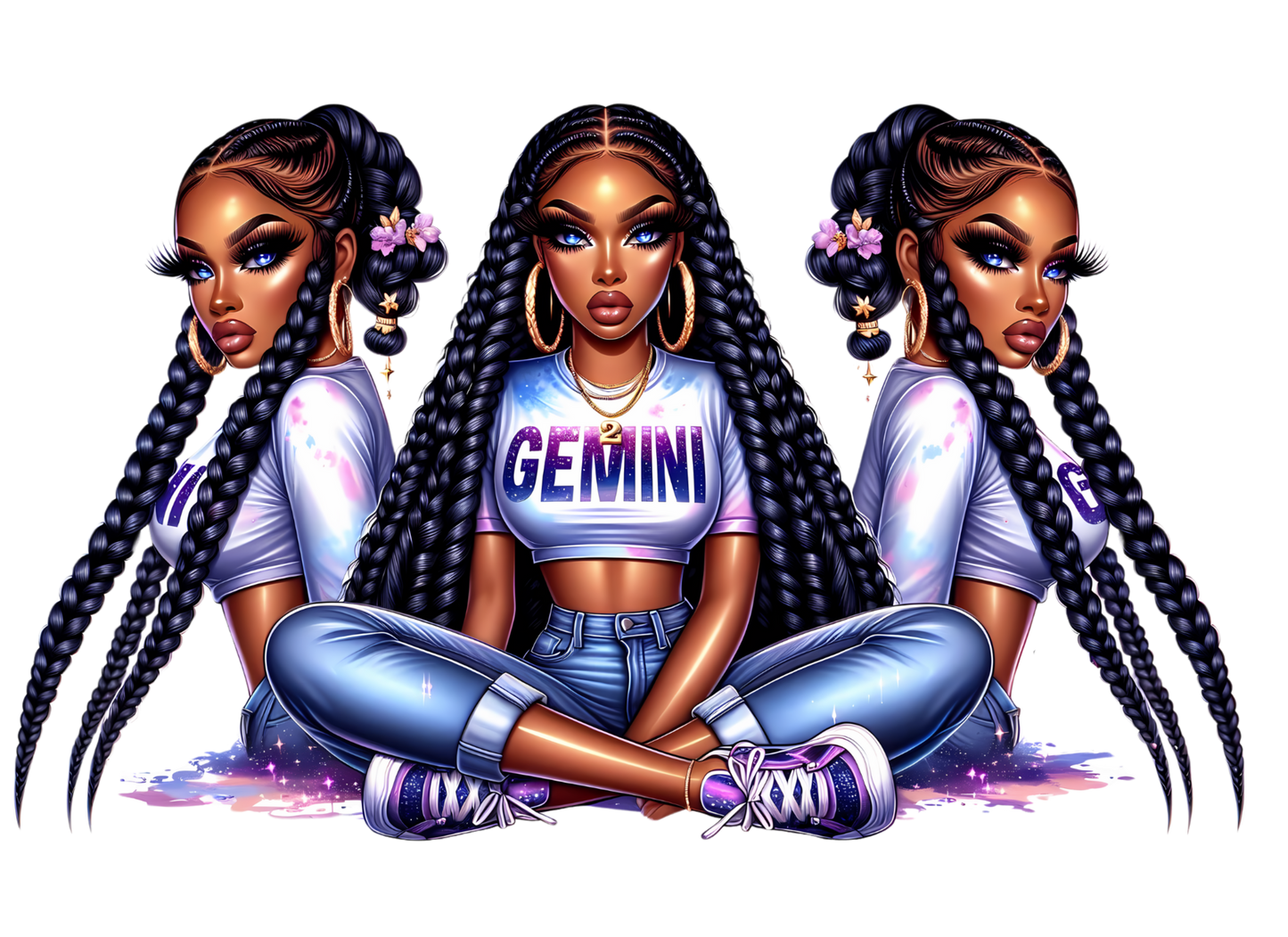 Black Girl Zodiac Tumbler