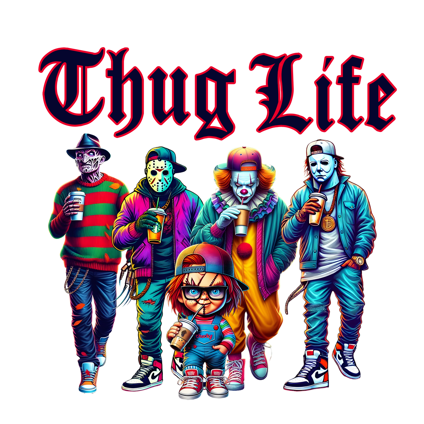 Thug Life Tumbler (All Images for Matching Shirts)