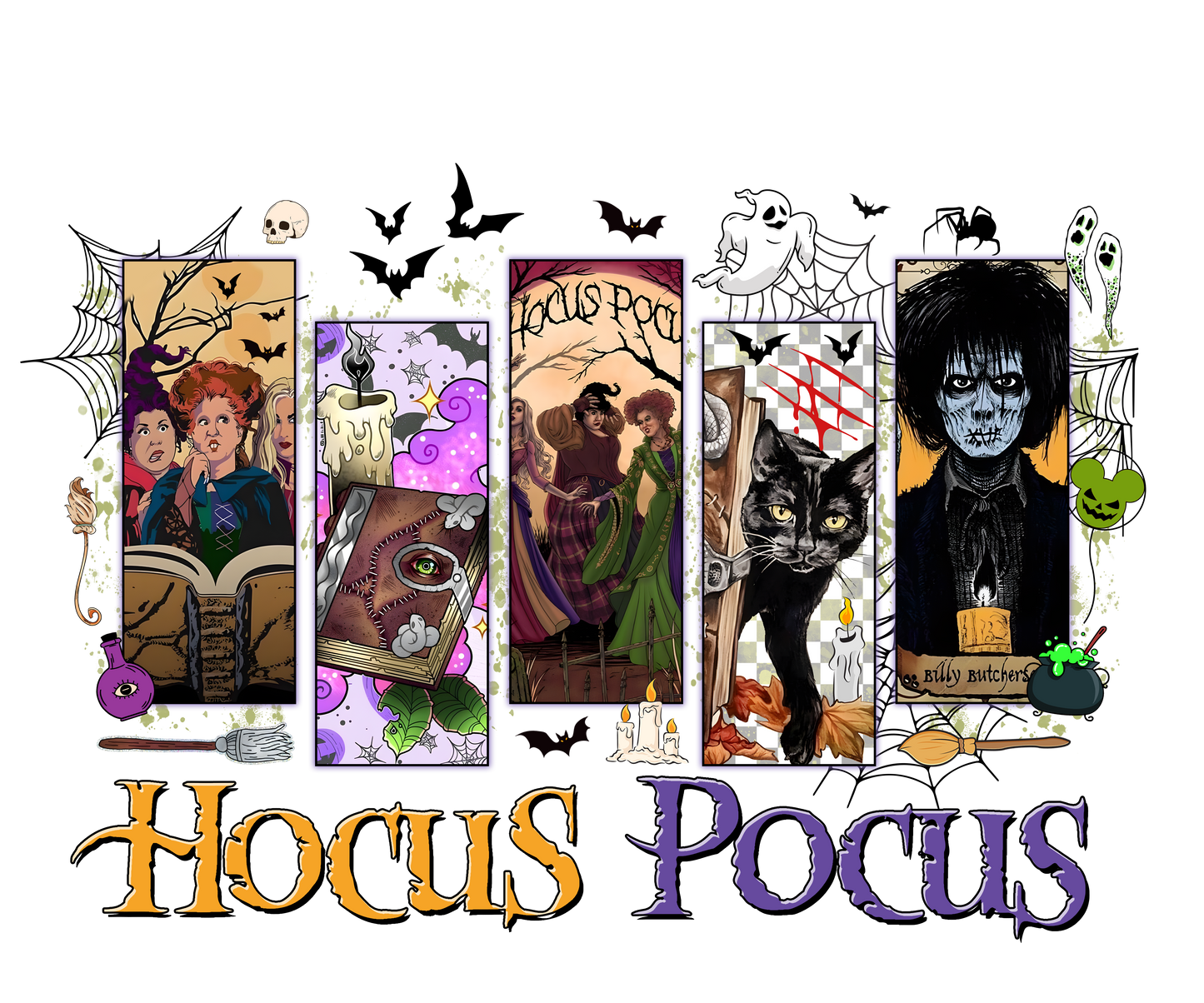 Hocus Pocus Tumbler (All Images for Matching Shirts)
