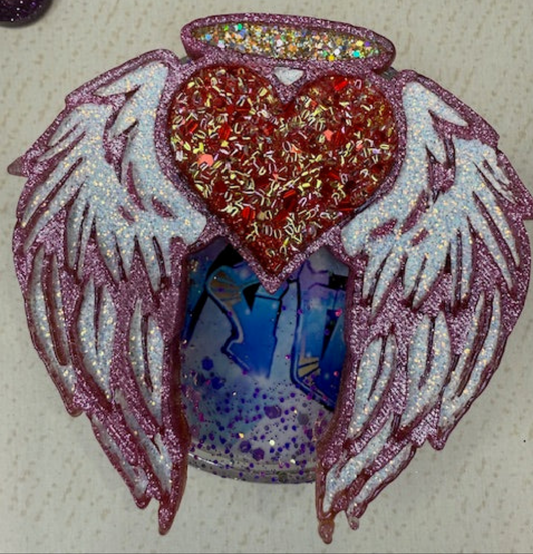 Heart Angel Wing Freshie