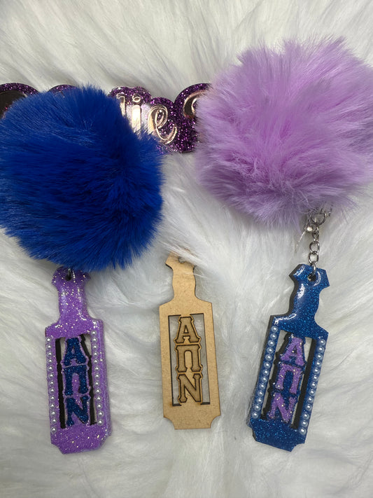 APN Paddle Keychain - Wood