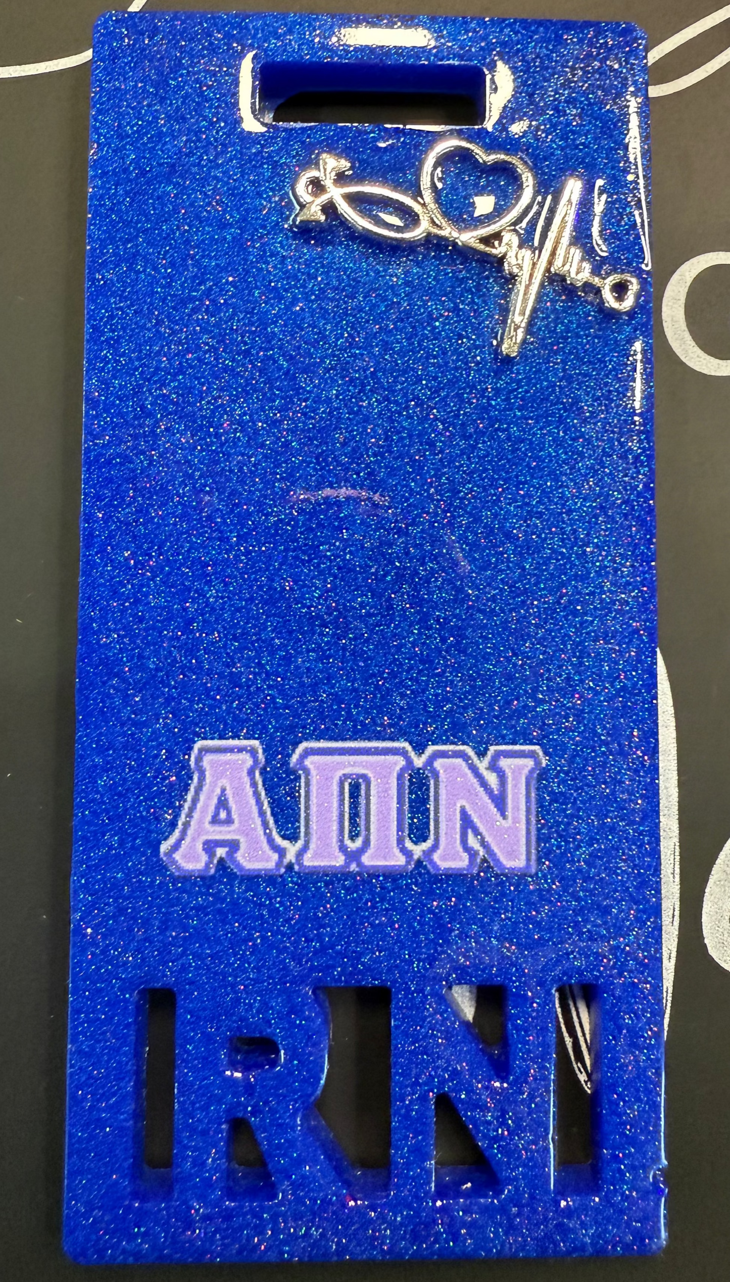 RTS - APN RN Resin Badge Buddy