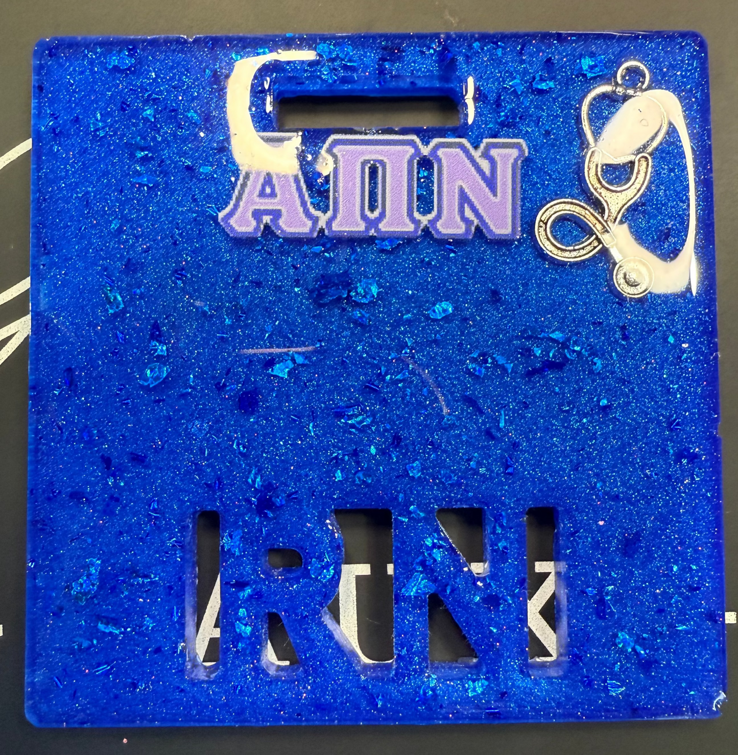 RTS - APN RN Resin Badge Buddy