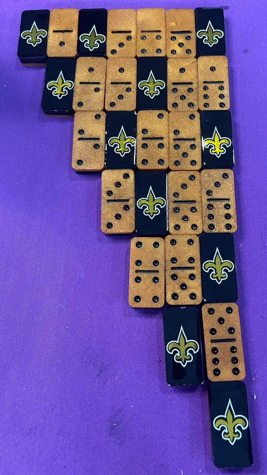 Resin Double 6 Domino Set