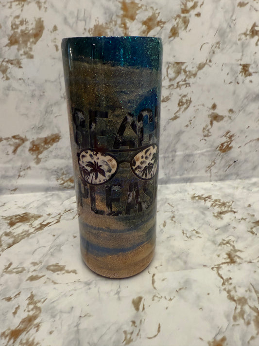 Tumbler - 20oz Beach Please Tumbler