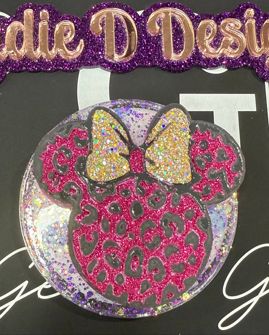 Leopard Mouse with bow