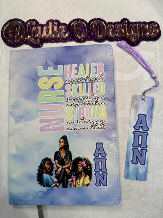 Customizable Journal & Bookmark Set