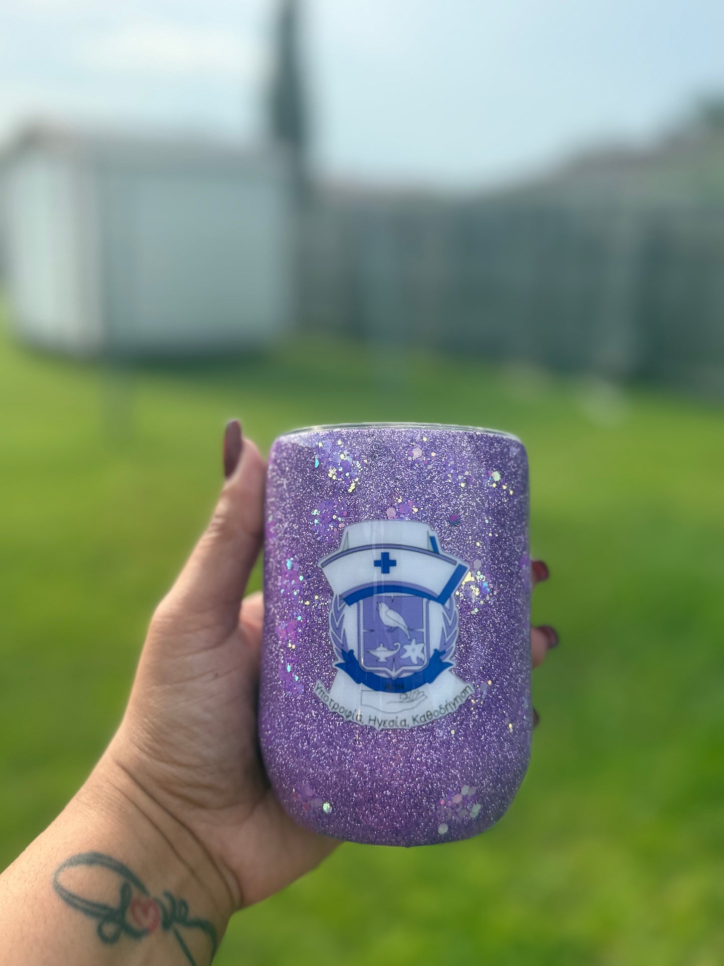 Epoxy Tumbler - APN Wine Tumbler