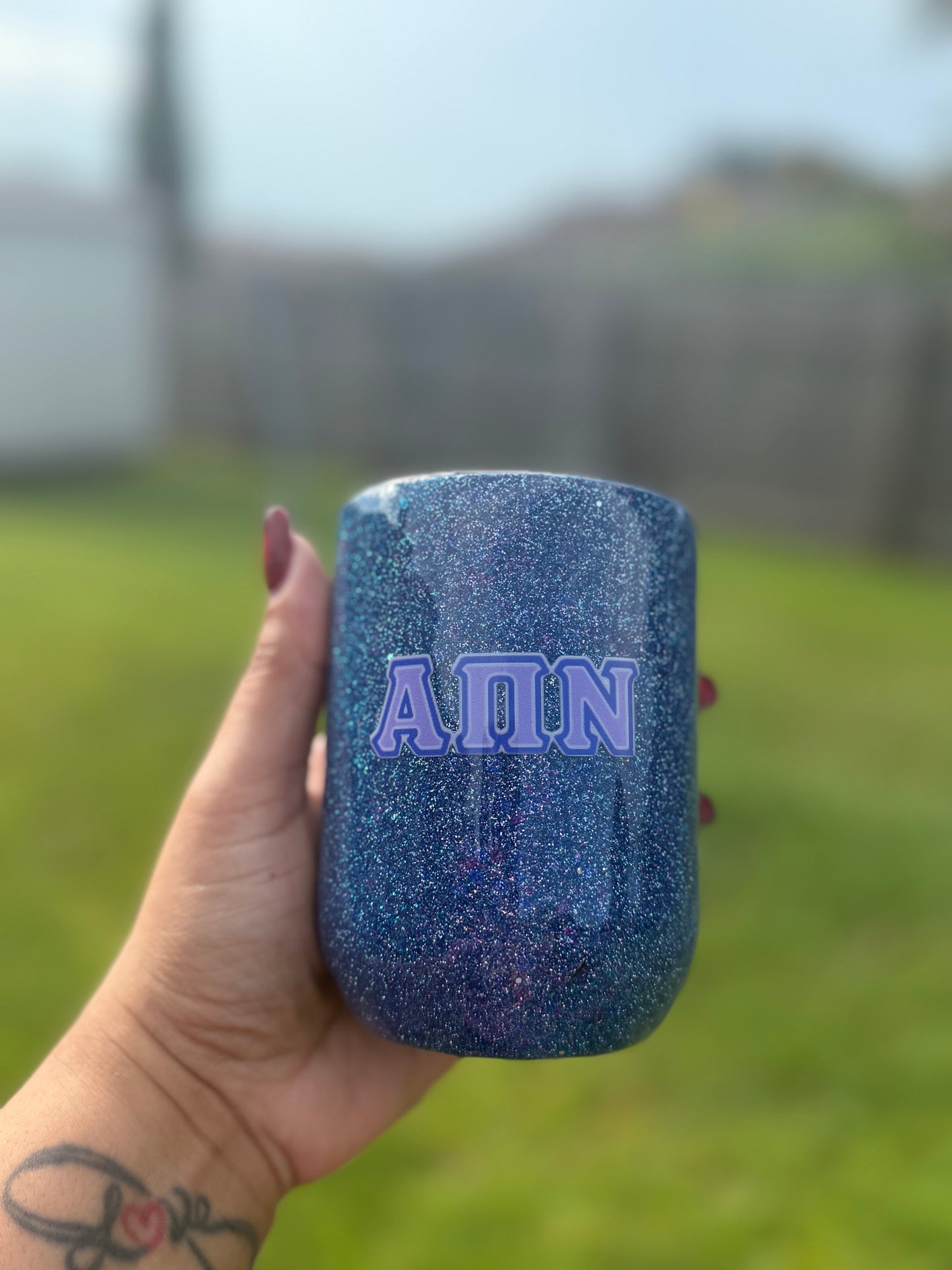 Epoxy Tumbler - APN Wine Tumbler