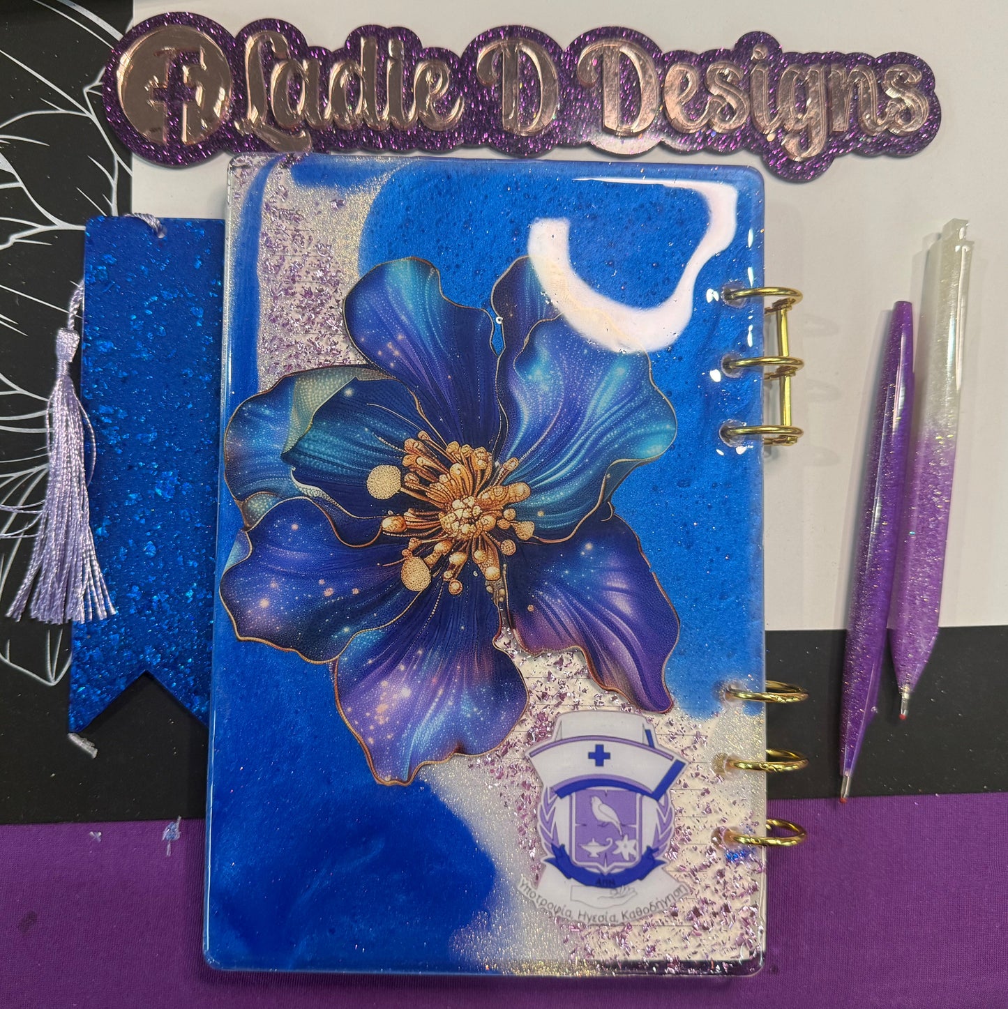 APN Glitter Journal/ Notebook Set