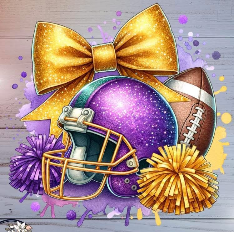 RTS - LSU Cheer with Yellow Bow