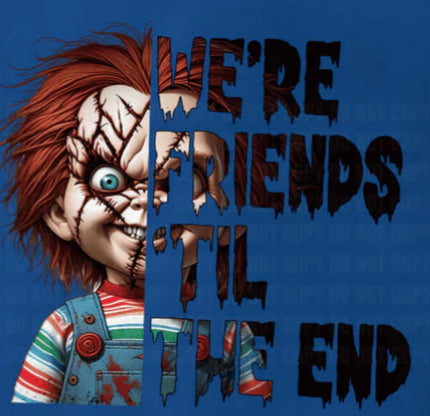 RTS - Halloween Friends - Chucky - We're Friends Til The End - Small Pocket Size