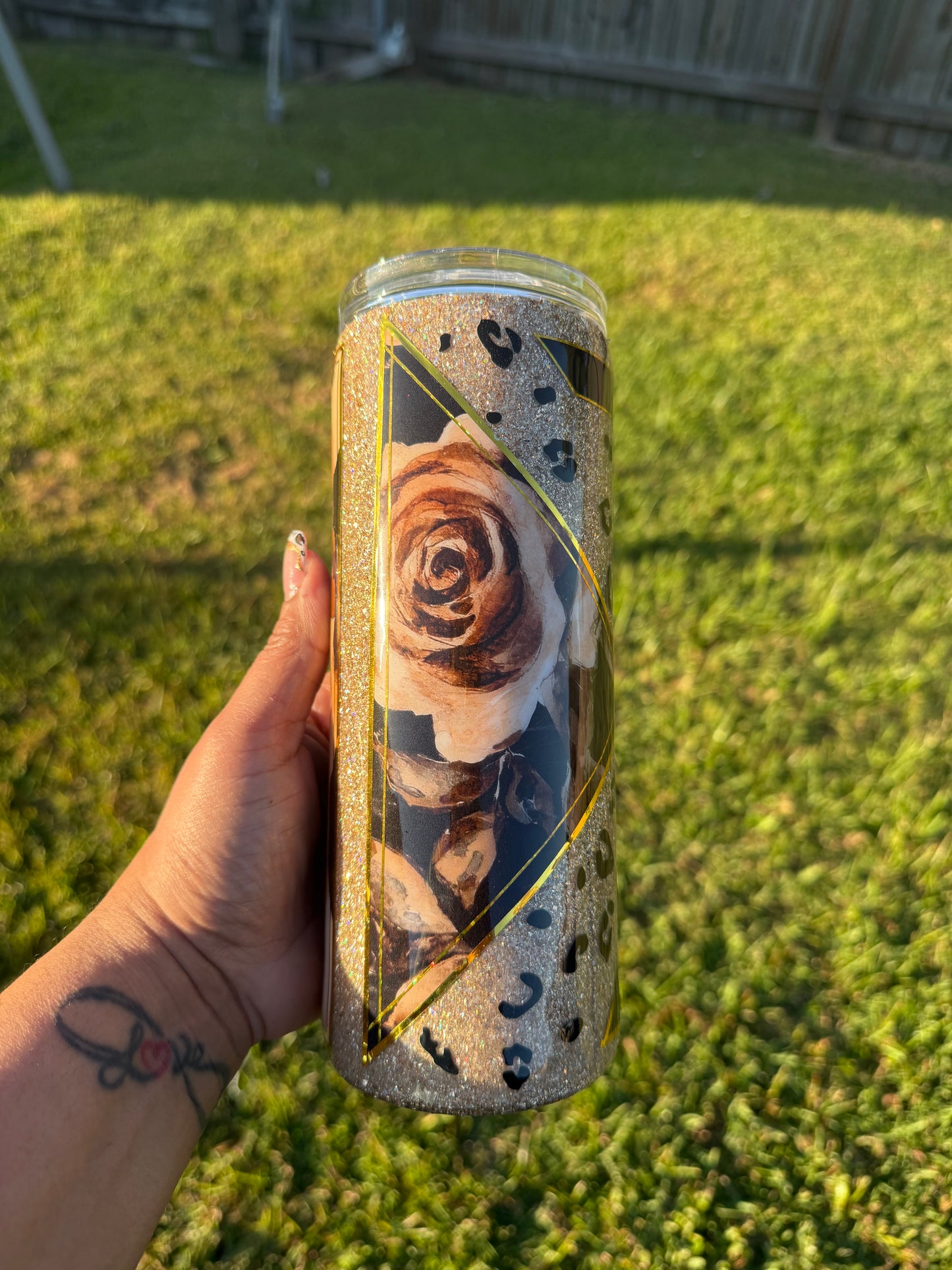 RTS - 25oz  Leopard Print "Limited Edition"