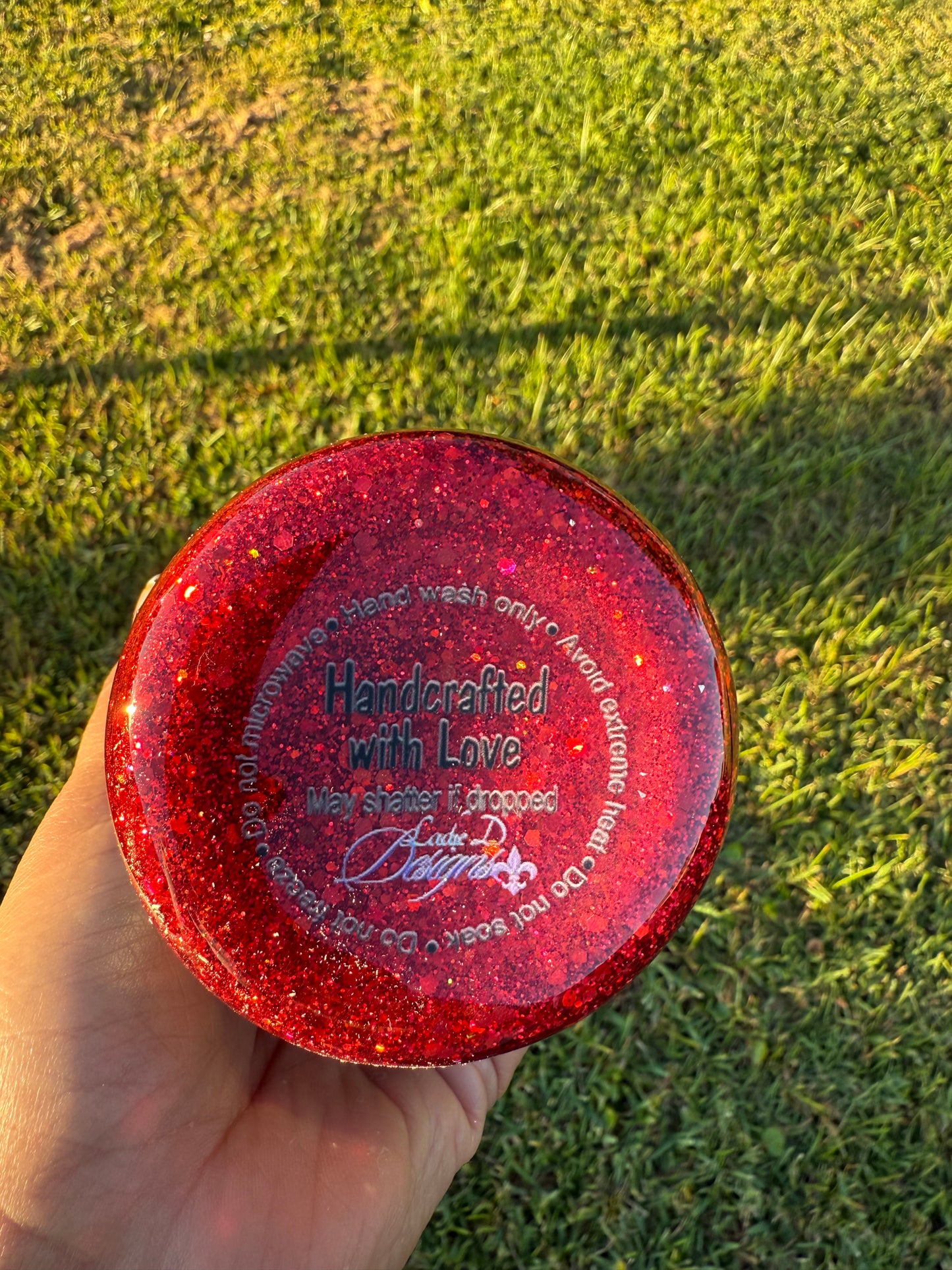 RTS - 25oz "Bite Me" Leopard, Roses, and Skulls Tumbler