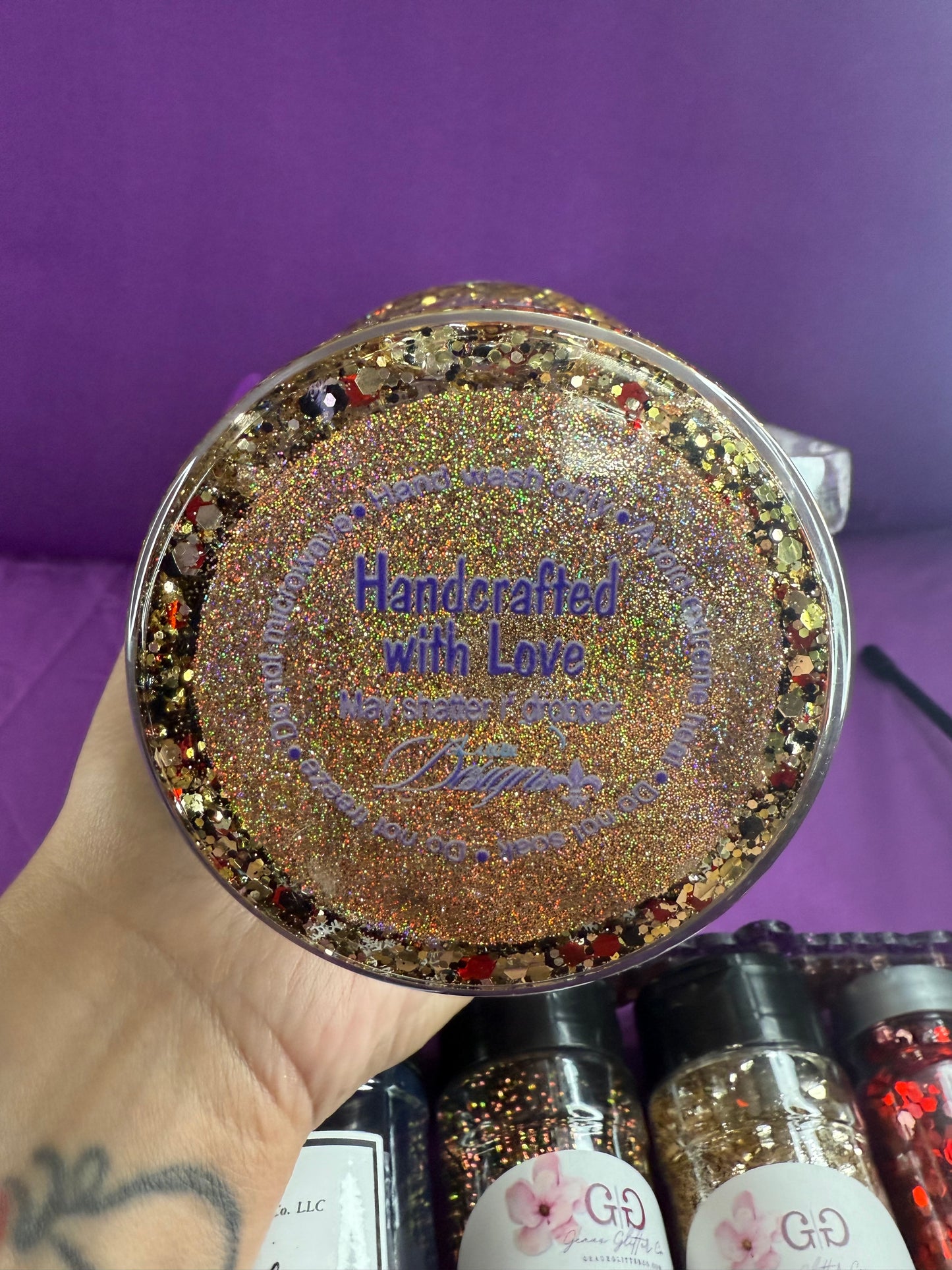 RTS - 40oz - Snowmen - Snowglobe