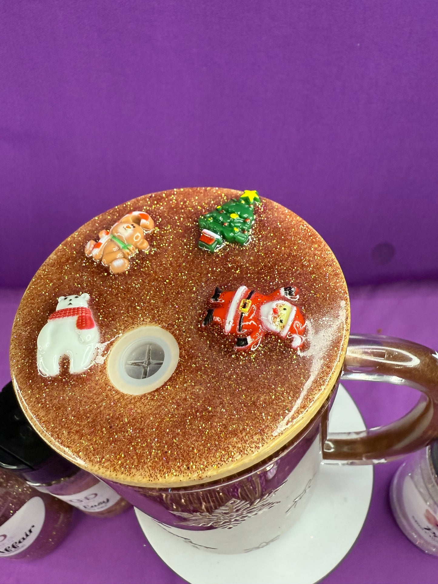 RTS - Old Fashion Hot Cocoa SnowGlobe Mug