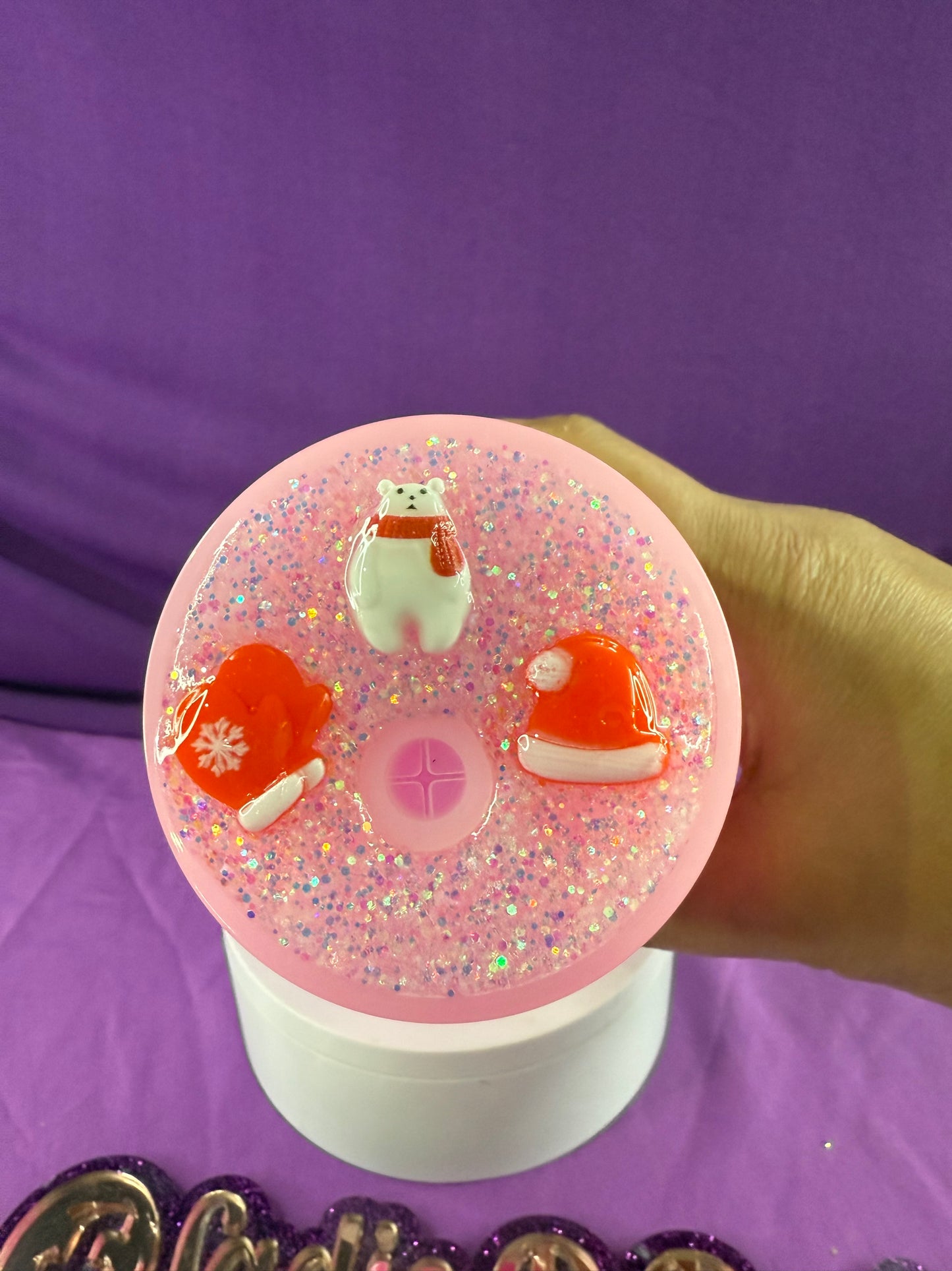 RTS - Pink Winter Vibes SnowGlobe Lava