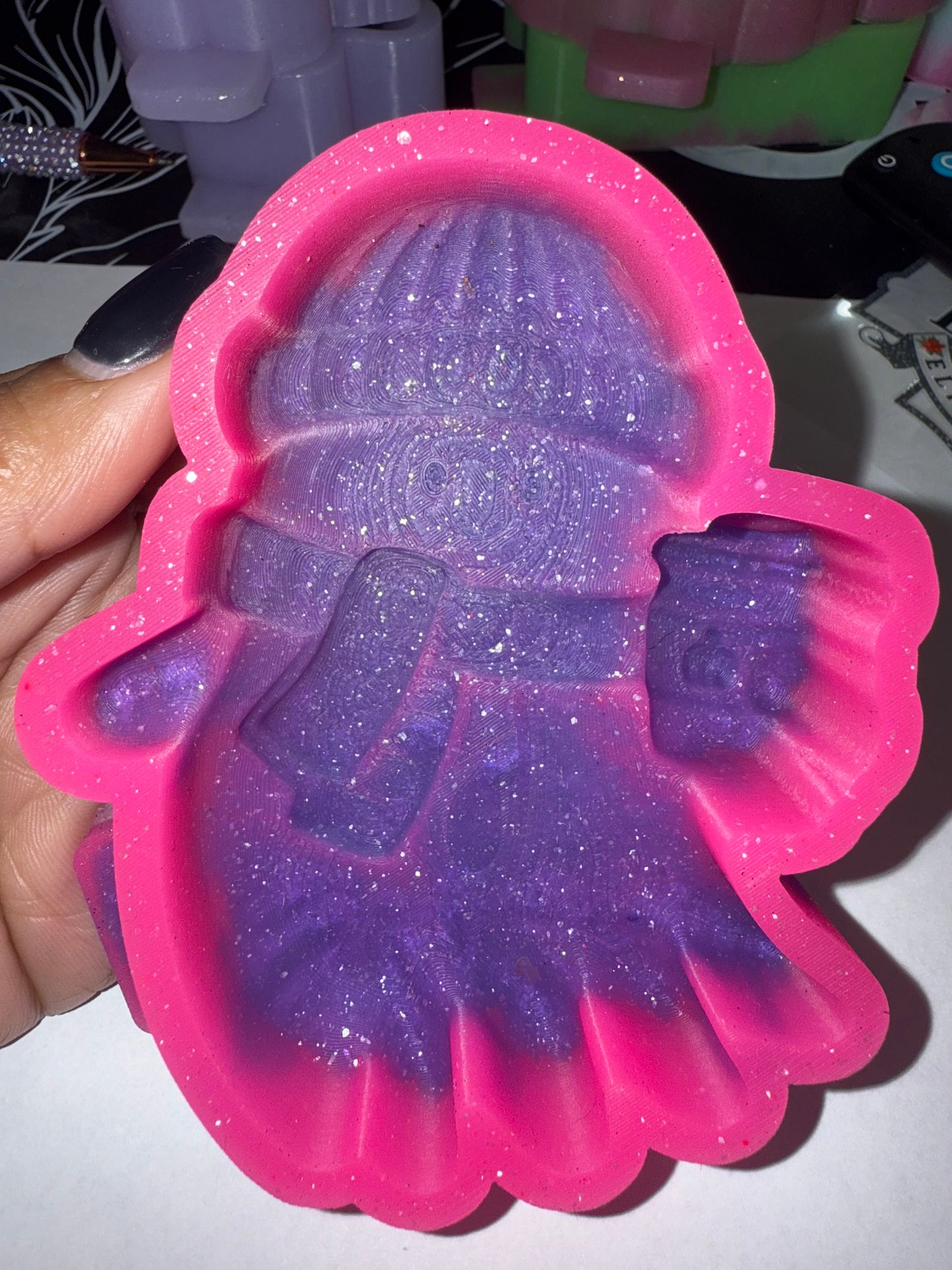 3D Snowman with Latte