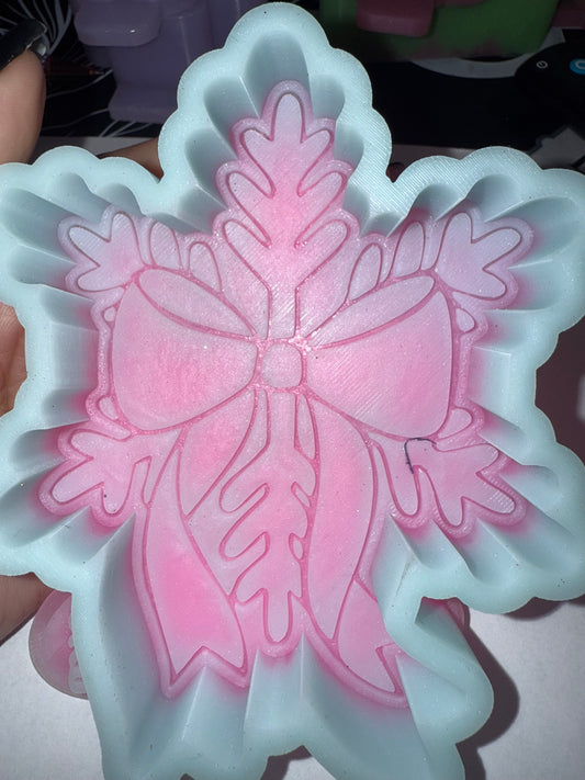 Snowflake with a Bow