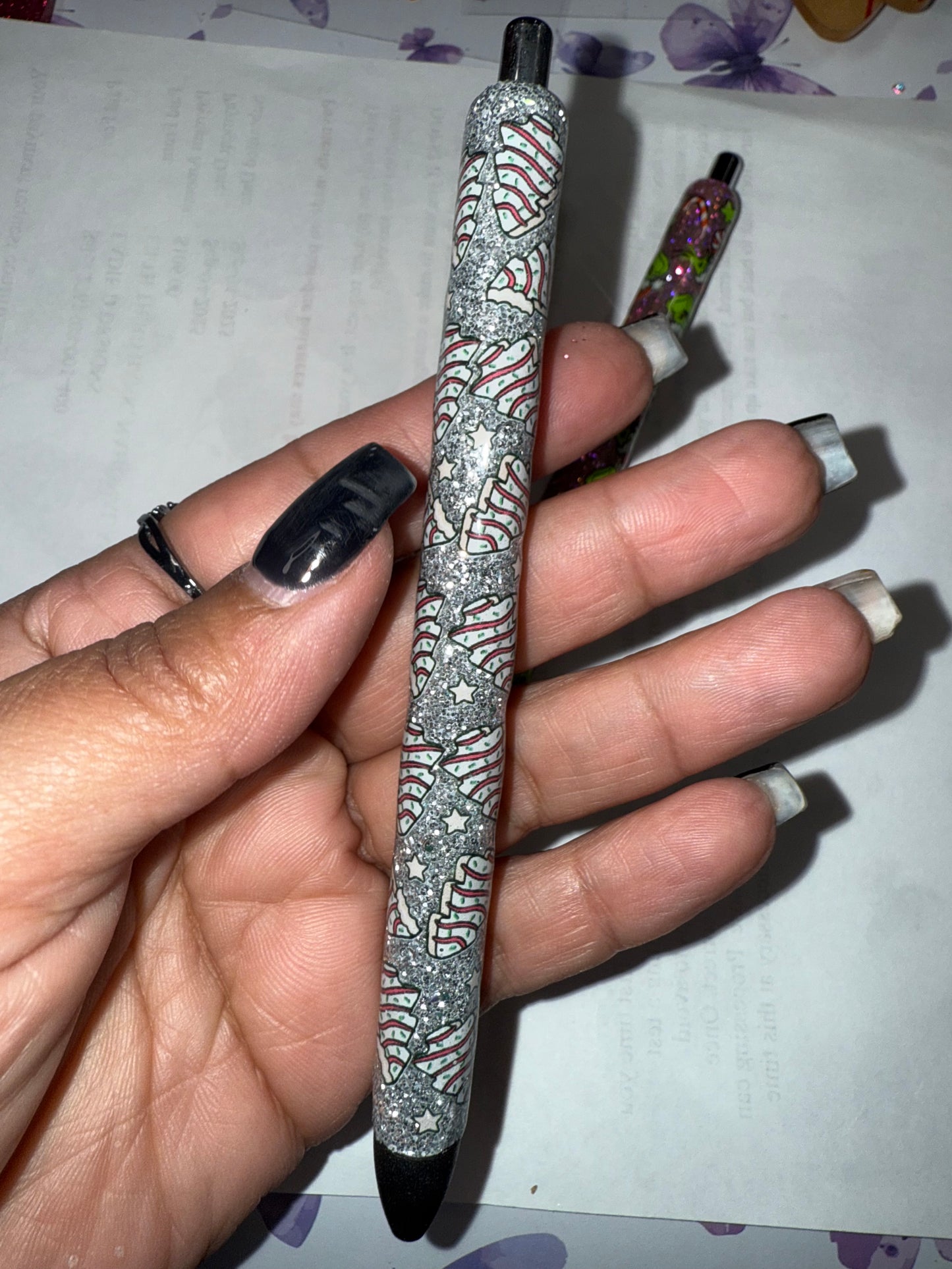 Christmas Glitter Pens