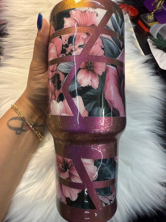 AUCTION 55 - 40oz Rose Tumbler