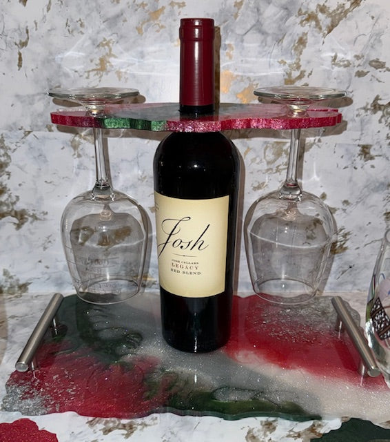 Resin Serving Tray & Coasters