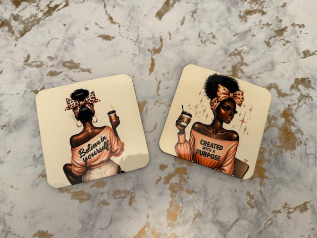 Purpose/Believe Coaster Set